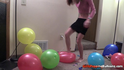 balloon popping