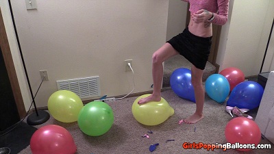 balloon popping